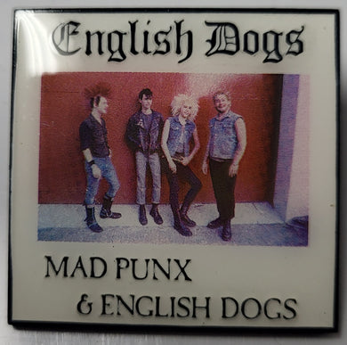 ENGLISH DOGS ENAMEL BADGE