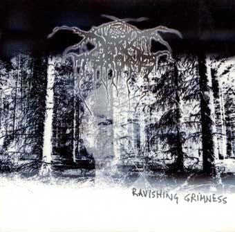 Darkthrone - Ravishing Grimness USED METAL LP (red vinyl)