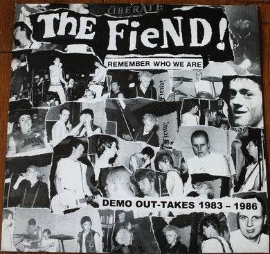 Fiend - Demo Outtakes 1983 to 1986 USED LP (pink vinyl)