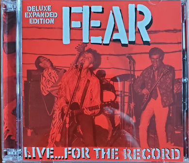 Fear - Live...For The Record NEW 2xCD
