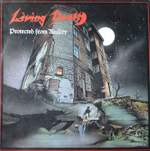 Living Death ‎- Protected From Reality USED METAL LP (esp)