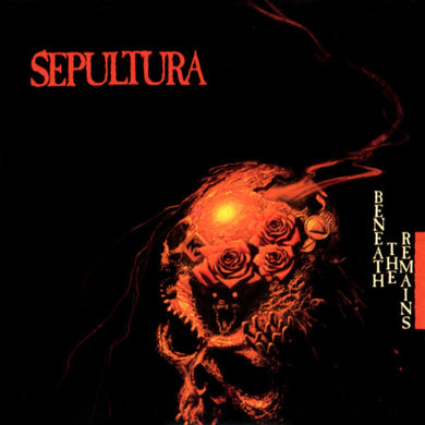 Sepultura - Beneath The Remains USED METAL LP (orange vinyl)
