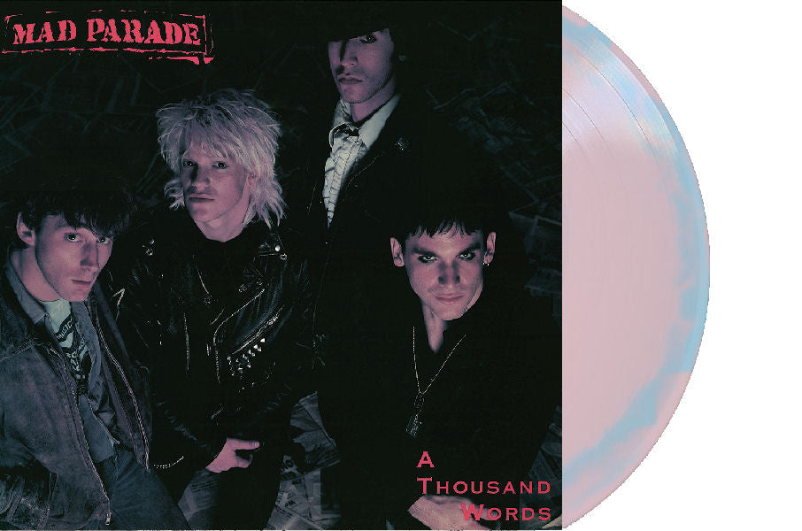 Mad Parade - 1000 Words NEW LP (pink and baby blue swirl vinyl)