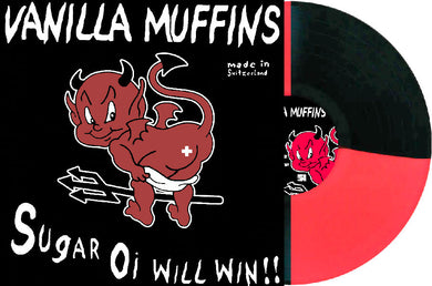 Vanilla Muffins - Sugar Oi Will Win NEW LP (red and black quad vinyl)