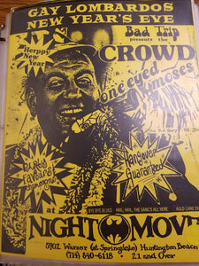 $10 PUNK FLYER - CROWD ONE EYED MOSES
