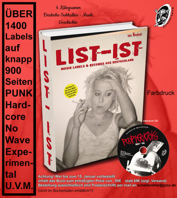 List Ist (Labels and Record From Germany NEW BOOK (in the german language)