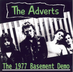 Adverts - The 1977 Basement Demo NEW 7"