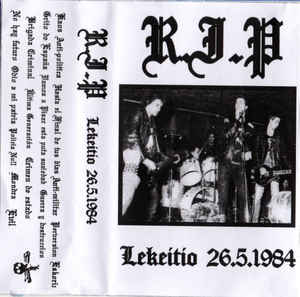 RIP - Live Lekeitio 1984 NEW CASSETTE