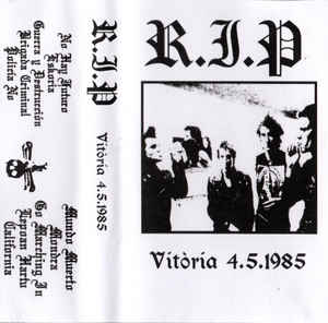 RIP - Live Vitoria 1985 NEW CASSETTE