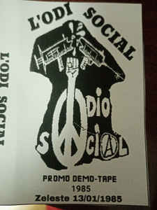 L'Odi Social ‎- Promo Demo-tape/Zeleste 13/01/1985 NEW CASSETTE