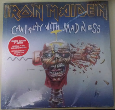 Iron Maiden - Can I Play with Madness b/w Black Bart Blues NEW METAL 7