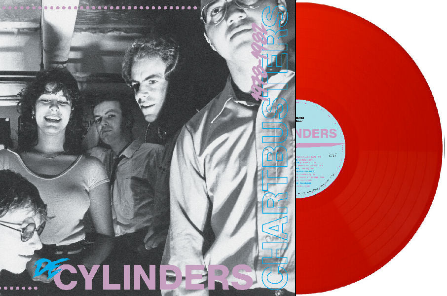 De Cylinders - Chartbusters 78 to 82 NEW LP (neon orange vinyl)