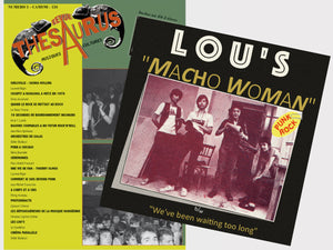 REVUE THESAURUS no 1 Zine - w/ bonus 7" of Lou's 1979 Unreleased Recordings  NEW 7"