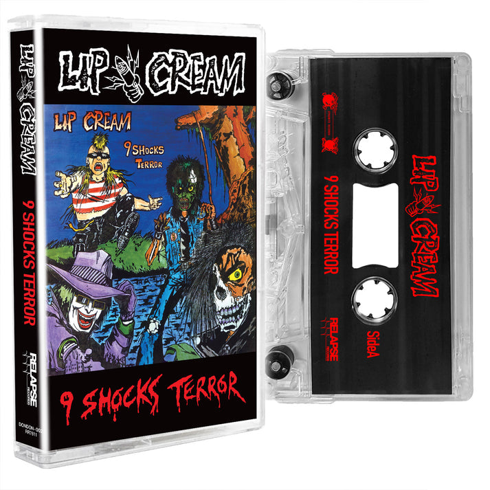 Lip Cream - 9 Shocks Terror NEW CASSETTE (ships dec)