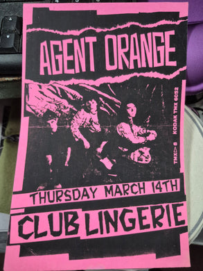 $10 PUNK FLYER - (5.5 x 8.5) AGENT ORANGE