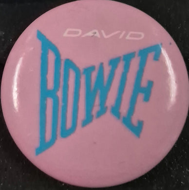 PINS/STICKERS/MISC - Vintage David Bowie Button