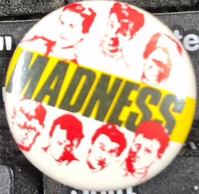 PINS/STICKERS/MISC - Vintage Madness Button