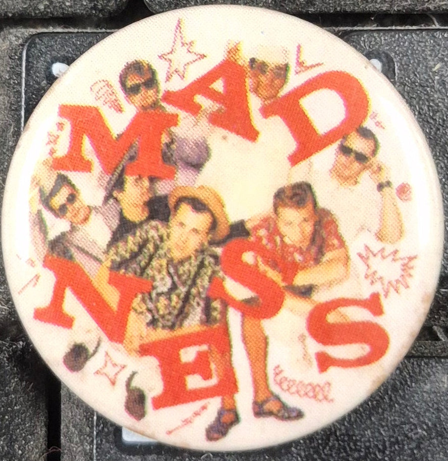 PINS/STICKERS/MISC - Vintage Madness Button