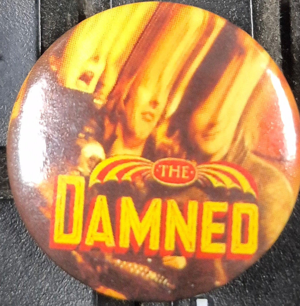 PINS/STICKERS/MISC - Vintage Damned Button