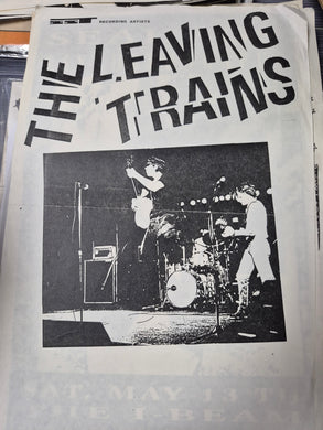 $5 PUNK FLYER - (11 x 17) Leaving Trains