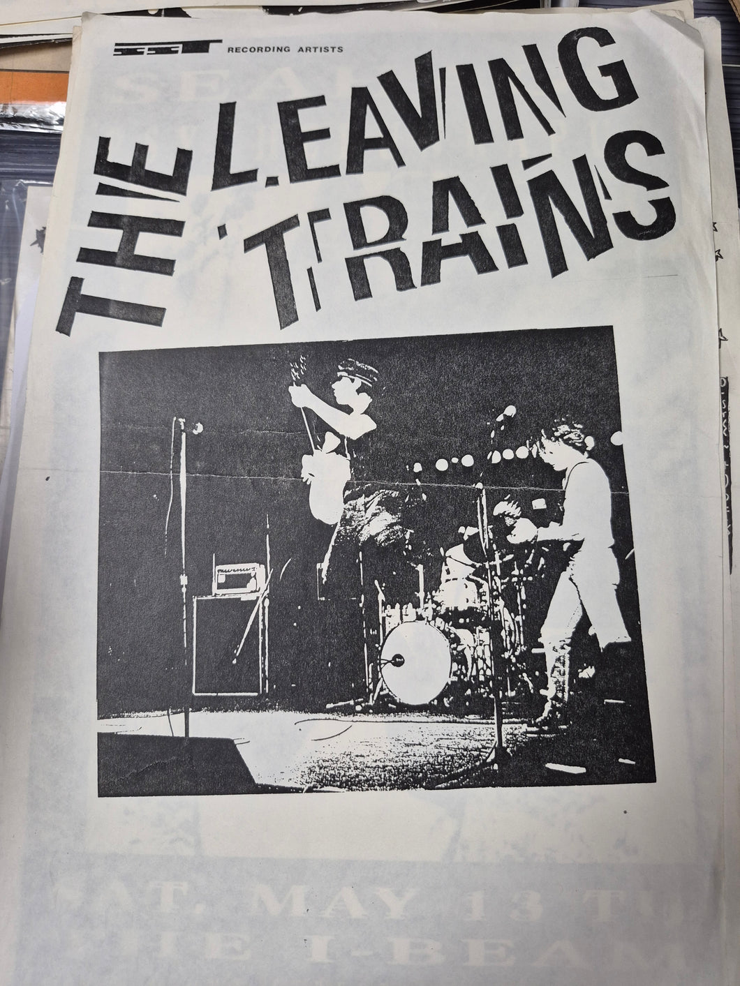 $5 PUNK FLYER - (11 x 17) Leaving Trains