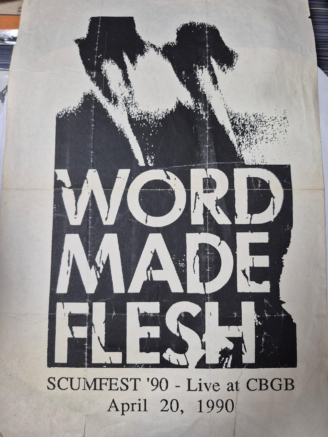 $5 PUNK FLYER - (11 x 17) Word Made Flesh