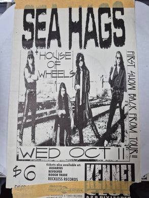 $5 PUNK FLYER - (14 x 8.5) Seahags