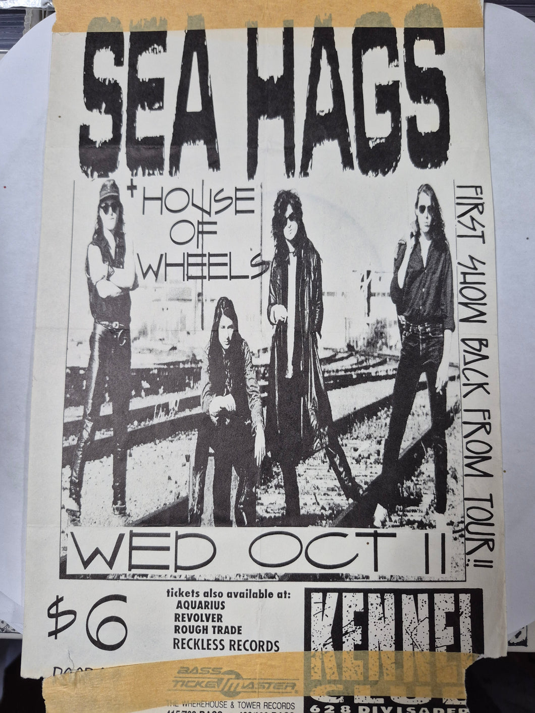 $5 PUNK FLYER - (14 x 8.5) Seahags