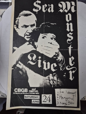 $5 PUNK FLYER - (14 x 8.5) Sea Monster
