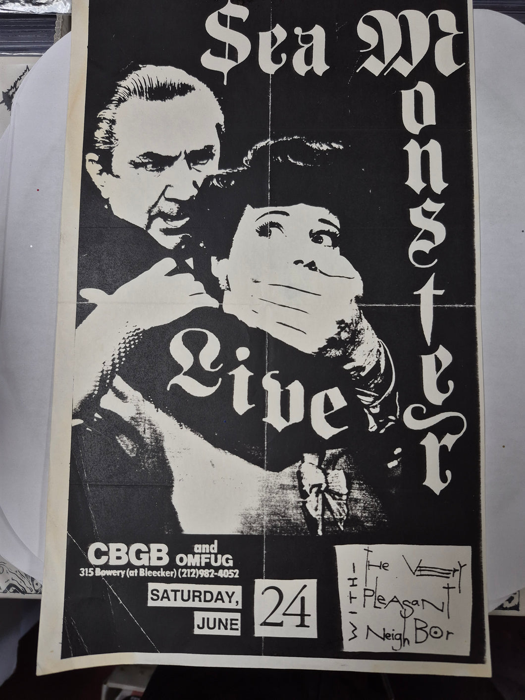 $5 PUNK FLYER - (14 x 8.5) Sea Monster