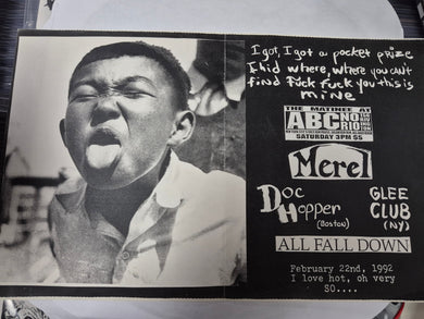 $5 PUNK FLYER - (14 x 8.5) Merel Doc Hopper