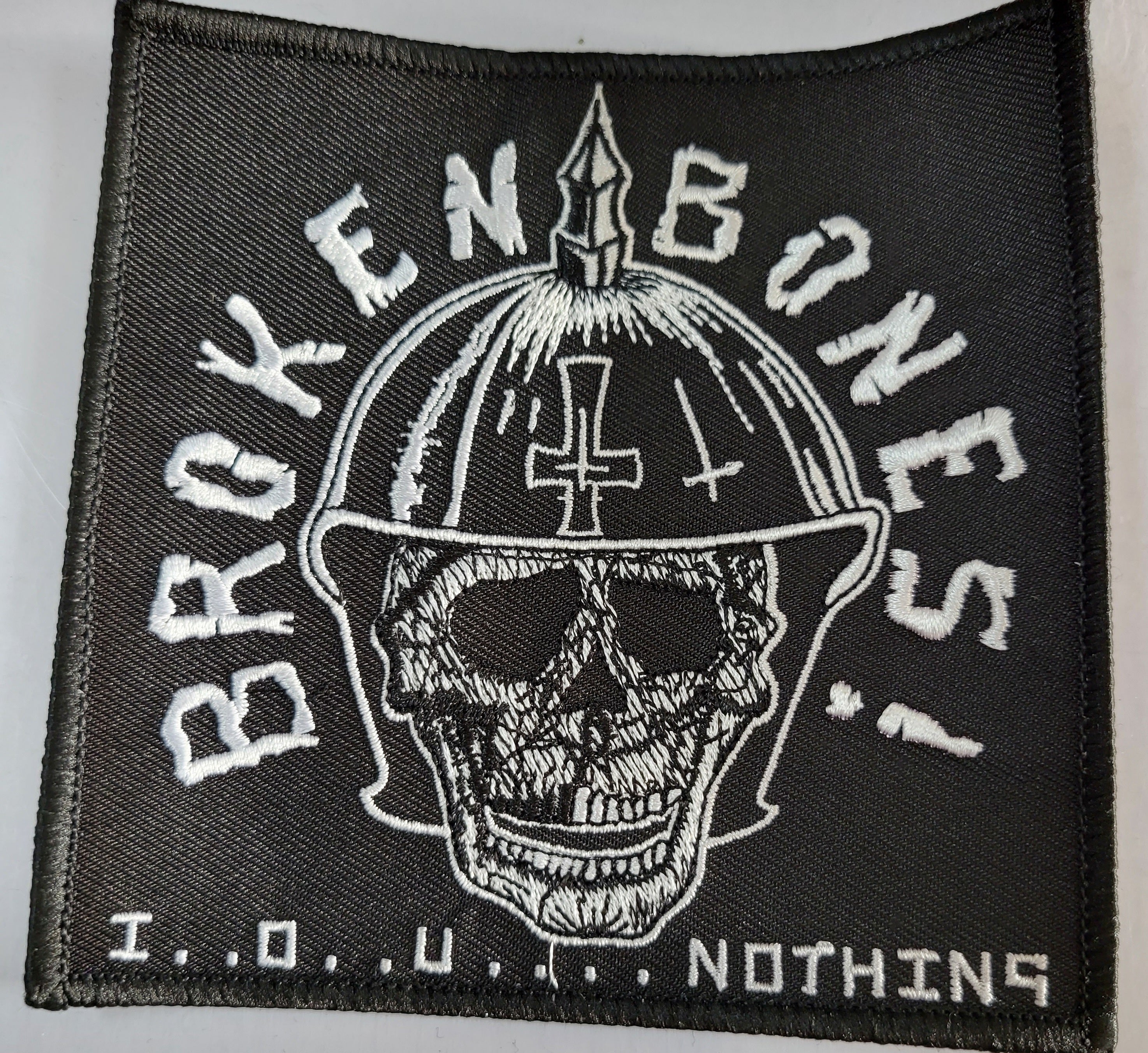 BROKEN BONES EMBROIDERED PATCH – pukenvomitrecords.com