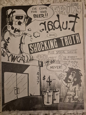 $5 PUNK FLYER - Shocking Truth (8.5x11)