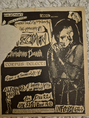 $5 PUNK FLYER - Specimen (8.5x6)