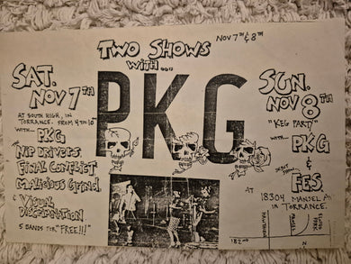 $5 PUNK FLYER - PKG (8.5x5.5)