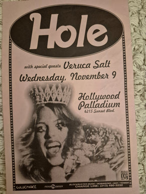 $5 PUNK FLYER - Hole (8.5x5.5)