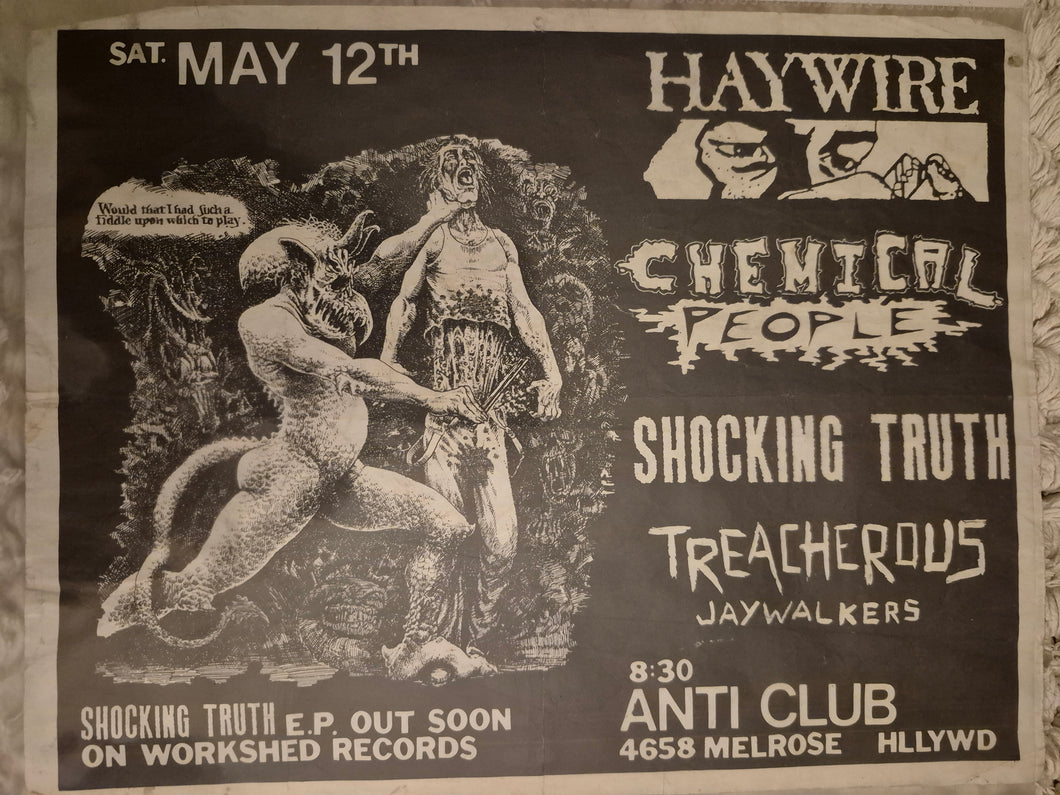 $10 PUNK FLYER - (11 x 8.5) Chemical People Haywire