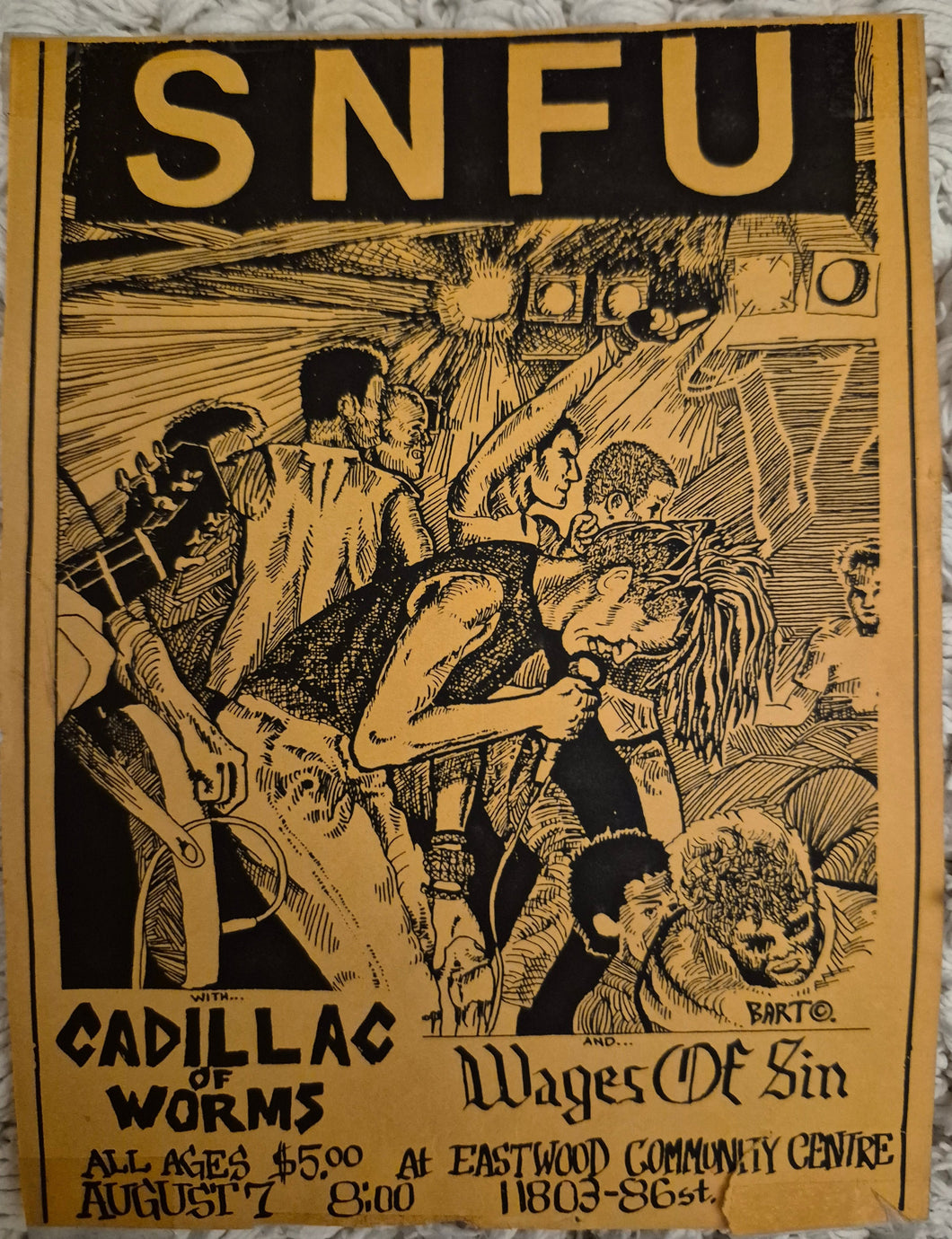 $10 PUNK FLYER - (4 x 5.5)  SNFU