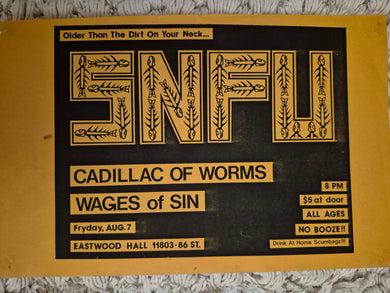 $10 PUNK FLYER - (5.5 x 8.5) SNFU