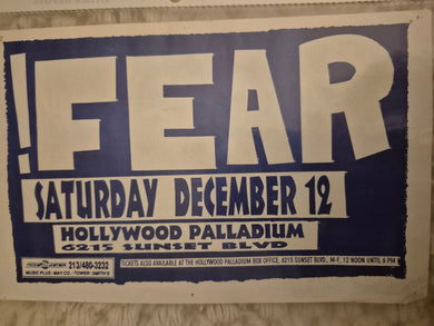 $10 PUNK FLYER - (5.5 x 8.5) Fear