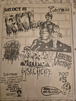 $15 PUNK FLYER - (11x8.5) RKL