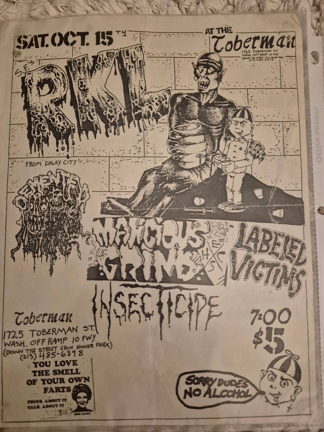 $15 PUNK FLYER - (11x8.5) RKL