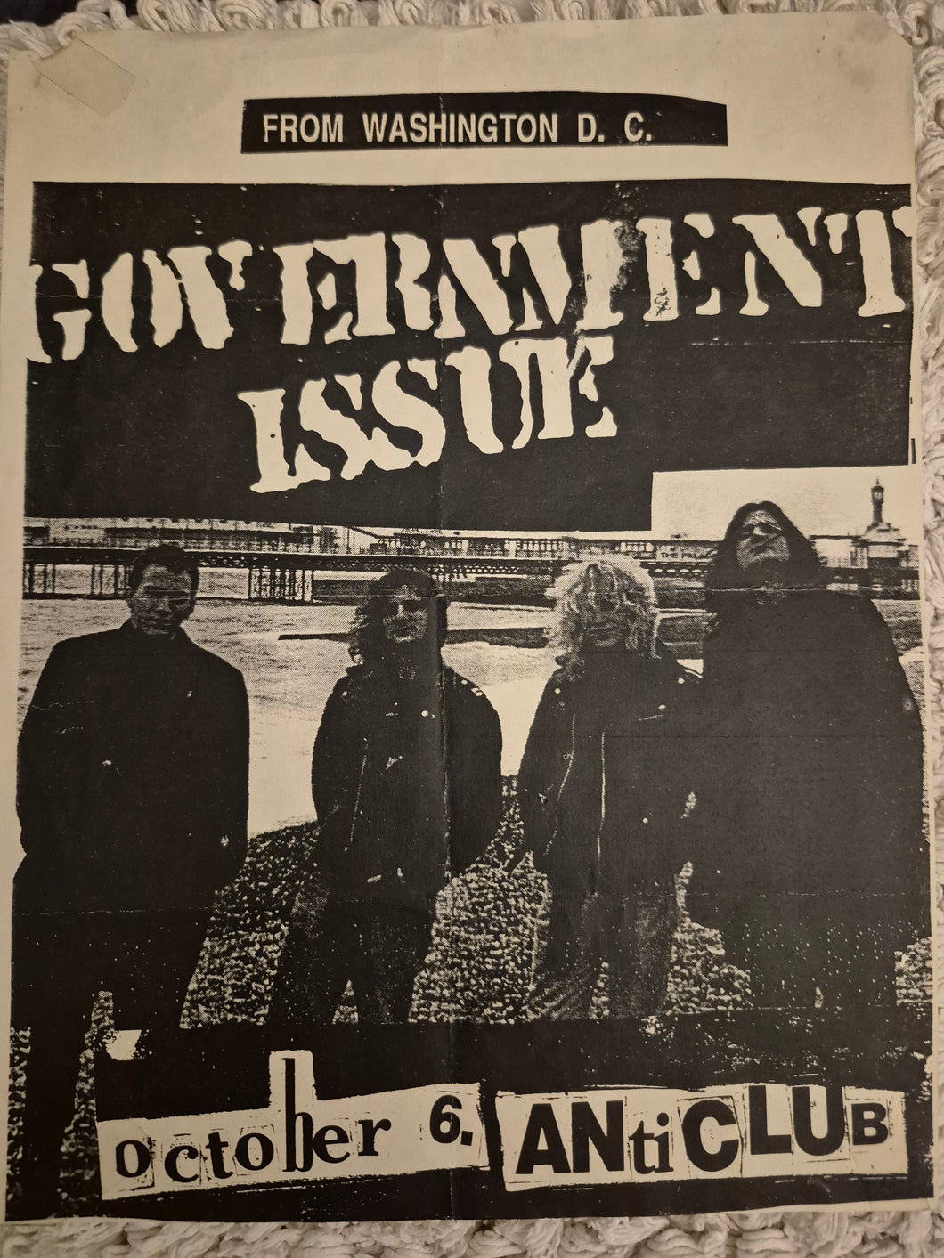 $15 PUNK FLYER - (11x8.5) Government Issue