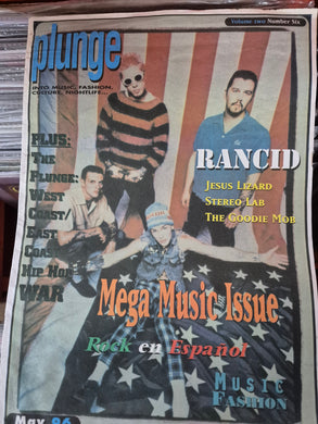 Rancid - Plunge 1996 USED MAGAZINE