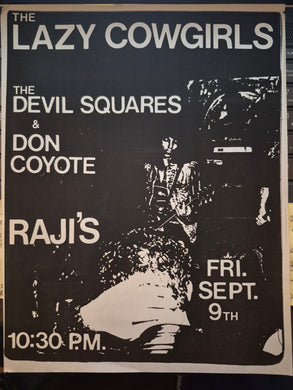 $10 PUNK FLYER - (11 x 8.5) Lazy Cowgirls
