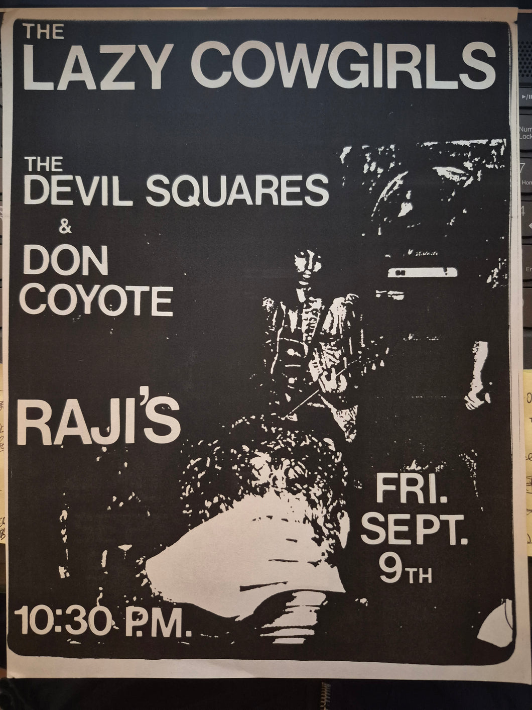 $10 PUNK FLYER - (11 x 8.5) Lazy Cowgirls