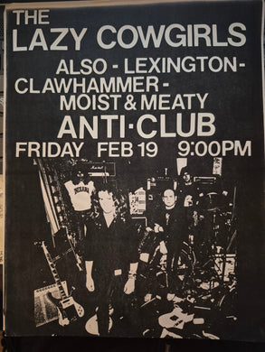 $10 PUNK FLYER - (11 x 8.5) Lazy Cowgirls