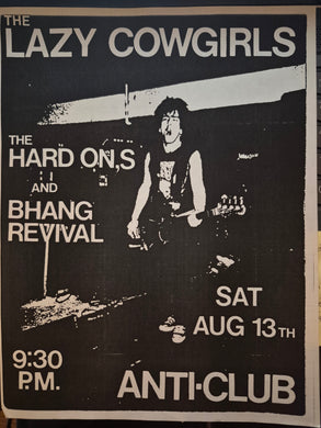 $10 PUNK FLYER - (11 x 8.5) Lazy Cowgirls
