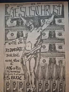 $10 PUNK FLYER - (11 x 8.5) Jesus Chrust