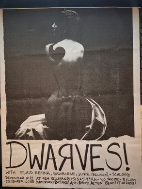 $10 PUNK FLYER - (11 x 8.5) Dwarves